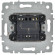 IEK BRITE Выключатель 2-клавишный 10А ВС10-2-0-БрБ белый, BR-V20-0-10-K01-PRO