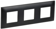 SKANDY Рамка 3-местная SK-F03Bl черный , SK-M32-K02