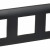 SKANDY Рамка 3-местная SK-F03Bl черный IEK, SK-M32-K02