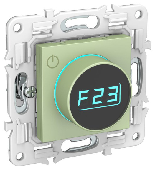 IEK SKANDY Термостат электронный с индикацией SK-T01G мятный , SK-RT11-K06