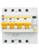 IEK KARAT Дифференциальный автомат АД14S 4P 32А 100мА тип AC IEK, MAD13-4-032-C-100