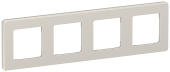 IEKINSPIRIA Рамка 4-местная 6739681 шампань IEK