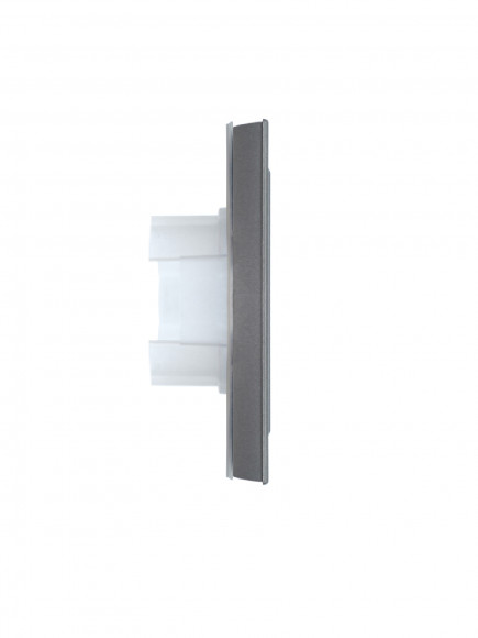 IEK BRITE Рамка 2-местная IP44 РУ-2-БрА-44 алюминий , BR-M22-44-K47