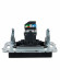 IEK BRITE Розетка компьютерная RJ45 кат.5E РК10-БрГ графит IEK, BR-K10-1-K53