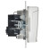 IEK BRITE Розетка 1-местная с заземлением с защитными шторками и крышкой 16А IP44 РСбш10-3-44-БрАБ арктический белый IEK, BR-R16-16-44-K91