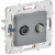 SKANDY Розетка двойная TV+SAT SK-A13Gr серый IEK, SK-AF20-O-K03