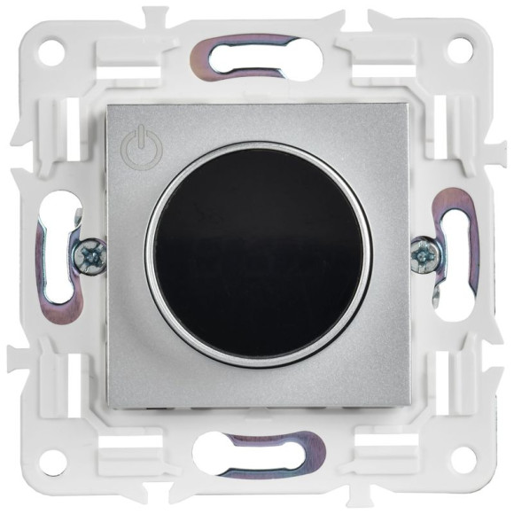 IEK SKANDY Термостат электронный с индикацией SK-T01S серебряный , SK-RT11-K23
