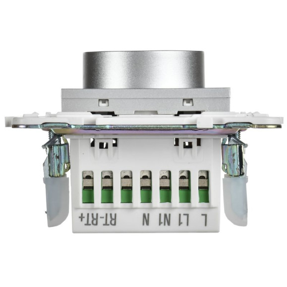IEK SKANDY Термостат электронный с индикацией SK-T01S серебряный , SK-RT11-K23