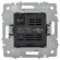 IEK BRITE Розетка USB A+C 18Вт РЮ11-1-БрГН металл хром/никель IEK, BR-U22-018-M-K23