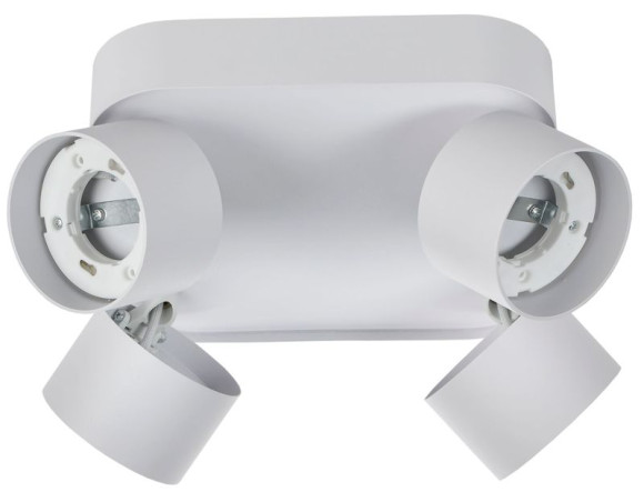 IEK LIGHTING Светильник 4044 накладной потолочный под лампу 4хGX53 белый IEK, LT-UPB0-4044-GX53-1-K01 IEK LIGHTING Светильник 4044 накладной потолочный под лампу 4хGX53 белый IEK, LT-UPB0-4044-GX53-1-K01