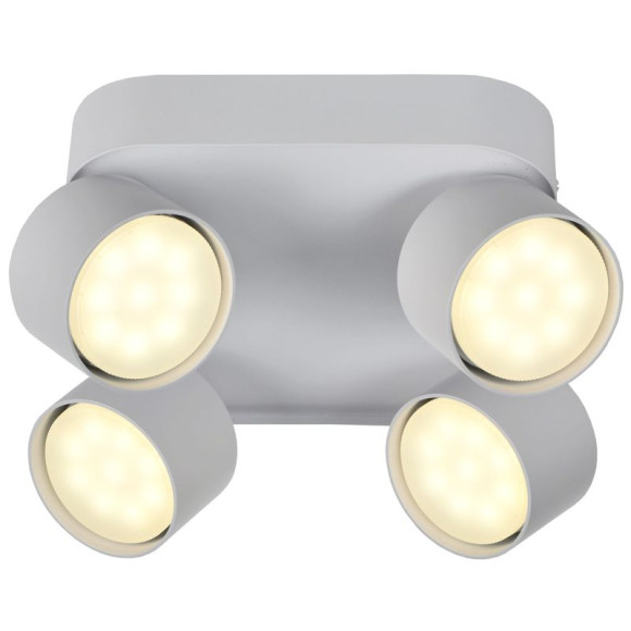 IEK LIGHTING Светильник 4044 накладной потолочный под лампу 4хGX53 белый IEK, LT-UPB0-4044-GX53-1-K01 IEK LIGHTING Светильник 4044 накладной потолочный под лампу 4хGX53 белый IEK, LT-UPB0-4044-GX53-1-K01