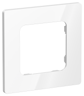 FLITE Рамка 1-местная РУ-1-К-ФлБ белый IEK, FI-M12-32-20-K01