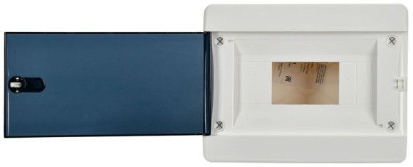 IEK UNION Compact Корпус пластиковый ЩРН-П-8 IP41 черная прозрачная дверь IEK, UIC-KP12-N-08-41-K01 IEK UNION Compact Корпус пластиковый ЩРН-П-8 IP41 черная прозрачная дверь IEK, UIC-KP12-N-08-41-K01