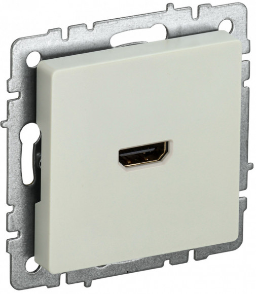 IEK BRITE Розетка HDMI РHDMI-0-БрКр бежевый IEK, BR-H10-K10