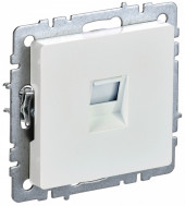 BRITE Розетка компьютерная RJ45 кат.5E РК10-БрЖ жемчуг IEK, BR-K10-1-K36 BRITE Розетка компьютерная RJ45 кат.5E РК10-БрЖ жемчуг IEK, BR-K10-1-K36