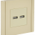 FORTE&amp;PIANO Розетка USB A+A 3,1А FP449 ваниль IEK, FP-U21-D31-K10