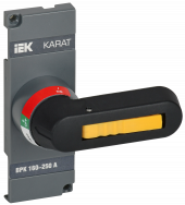 KARAT Рукоятка прямого управления для ВРК 160-250А IEK, KA-VR10D-RY-0160-0250