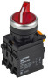 IEK Переключатель с подсветкой на 2 положения 1NO+1NC красный MASTER IEK, MI-SW60-11XD-3-14-2-K04