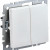 BRITE Выключатель 2-клавишный 10А ВС10-2-0-БрЖ жемчуг IEK, BR-V20-0-10-K36