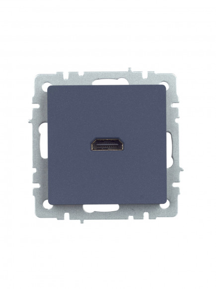 IEK BRITE Розетка HDMI РHDMI-0-БрМ маренго IEK, BR-H10-K35