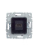 IEK BRITE Розетка HDMI РHDMI-0-БрМ маренго IEK, BR-H10-K35