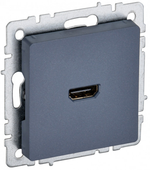 IEK BRITE Розетка HDMI РHDMI-0-БрМ маренго IEK, BR-H10-K35