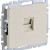 BRITE Розетка компьютерная RJ45 кат.5E РК10-БрКр бежевый IEK, BR-K10-1-K10