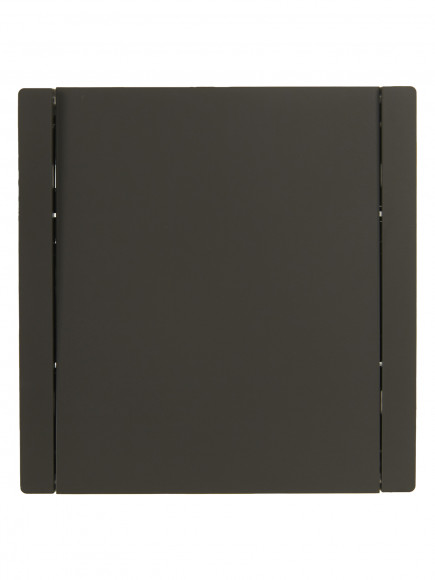 IEK FORTE&PIANO Выключатель 1-клавишный 10А FP301 серый , FP-V10-0-10-1-K03