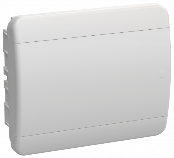 IEK TEKFOR Корпус пластиковый ЩРВ-П-12 IP41 белая дверь IEK, TF5-KP13-V-12-41-K01-K01