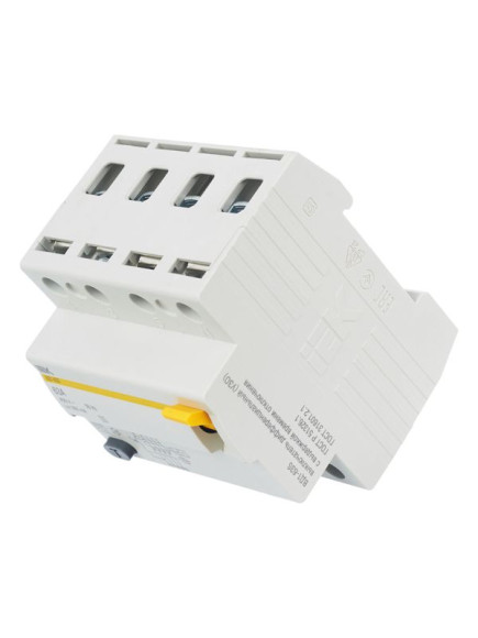 IEK Выключатель дифференциальный (УЗО) ВД1-63S 4Р 63А 300мА IEK, MDV12-4-063-300