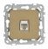 IEK FLITE Розетка компьютерная RJ45 категория 5Е UTP РК5е-1-0-ФлХ хаки IEK, FI-K12-1-K59