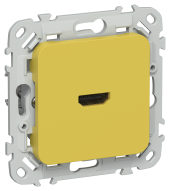 FLITE Розетка HDMI РШДМА-ФлЖК желтый карри IEK, FI-H10-K44