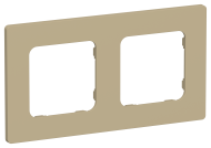 FLITE Рамка 2-местная РУ-2-К-ФлХ хаки IEK, FI-M22-32-20-K59