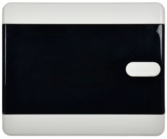 IEK UNION Compact Корпус пластиковый ЩРВ-П-6 IP41 черная прозрачная дверь IEK, UIC-KP12-V-06-41-K01
