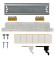 IEK UNION Compact Корпус пластиковый ЩРВ-П-6 IP41 черная прозрачная дверь IEK, UIC-KP12-V-06-41-K01
