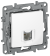 IEK IEKETIKA Розетка телефонная RJ11 6722401 белый IEK