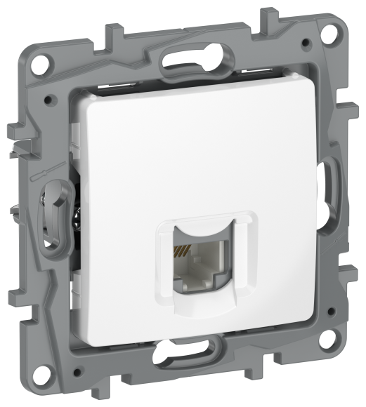 IEK IEKETIKA Розетка телефонная RJ11 6722401 белый IEK