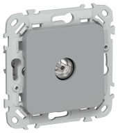 FLITE Розетка TV экранированная проходная тип M РТВм-1-1-2-ФлС серый IEK, FI-A13-P-K03