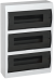 IEK KREPTA 3 Корпус пластиковый ЩРН-Пк-45 IP41 белый IEK, MKP12-N-04-45-41