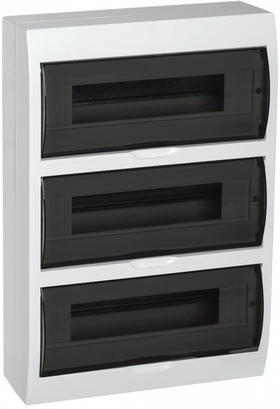 IEK KREPTA 3 Корпус пластиковый ЩРН-Пк-45 IP41 белый IEK, MKP12-N-04-45-41
