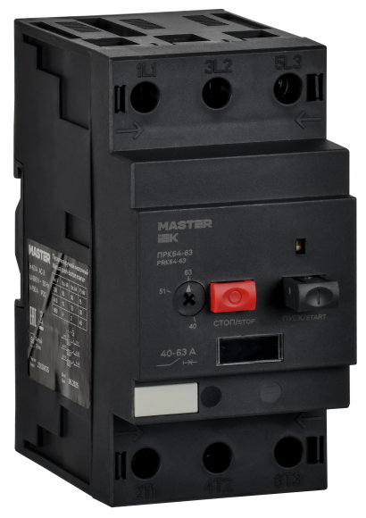 IEK Пускатель ПРК64-63 In=64А Ir=40-63А Ue 660В MASTER IEK, DMS22-63