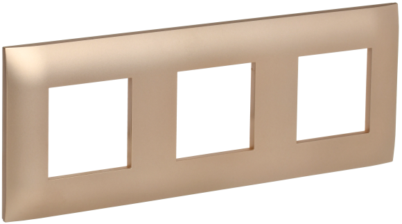 IEK SKANDY Рамка 3-местная SK-F03Sa песочный , SK-M32-K98