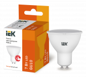 Лампа светодиодная PAR16 софит 7Вт 230В 3000К GU10 IEK, LLE-PAR16-7-230-30-GU10 Лампа светодиодная PAR16 софит 7Вт 230В 3000К GU10 IEK, LLE-PAR16-7-230-30-GU10