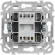 IEK FLITE Выключатель жалюзи 10А ВЖ52-2-0-ФлБ белый IEK, FI-V15-0-10-1-K01