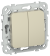 IEK FLITE Выключатель 2-клавишный проходной 10А ВС62-1-0-ФлШ шампань IEK, FI-V22-0-10-1-K37