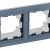 BRITE Рамка 2-местная IP44 РУ-2-БрМ-44 маренго IEK, BR-M22-44-K35