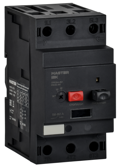 IEK Пускатель ПРК64-80 In=80А Ir=56-80А Ue 660В MASTER IEK, DMS22-80
