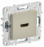 IEK SKANDY Розетка HDMI SK-H01B бежевый , SK-H10-K10