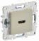 IEK SKANDY Розетка HDMI SK-H01B бежевый , SK-H10-K10