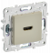 IEK SKANDY Розетка HDMI SK-H01B бежевый , SK-H10-K10